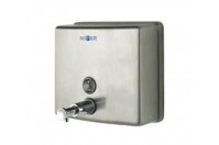Dozator sapun lichid orizontal Inox satin